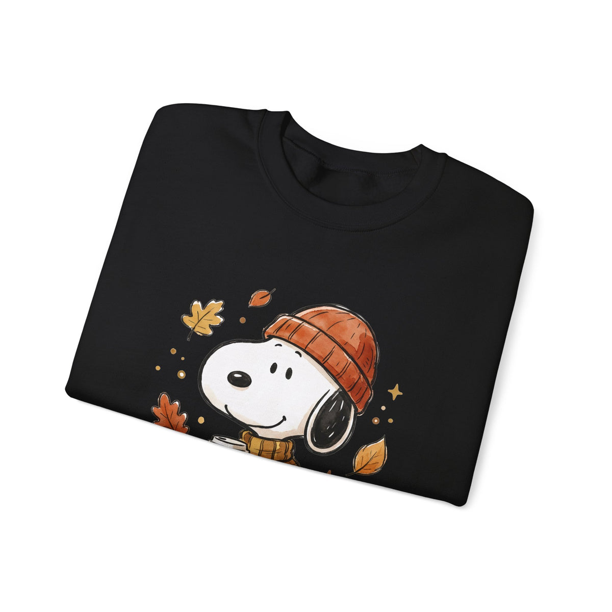 Snoopy Autumn Coffee Crewneck Sweatshirt