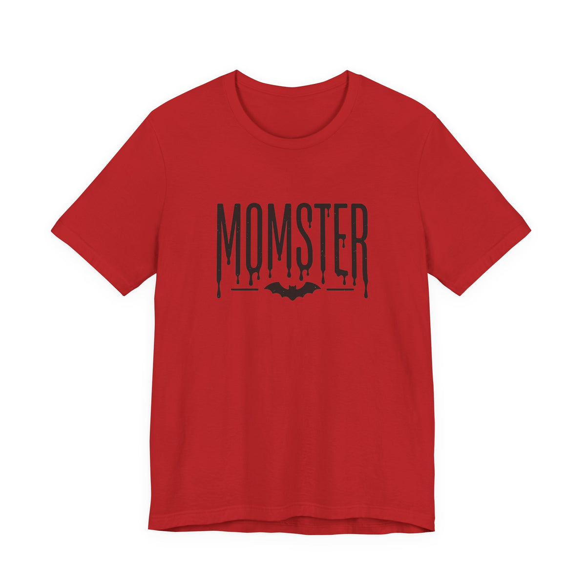 Momster Bat Drip Tee | Halloween Momster Shirt, Spooky Lettering