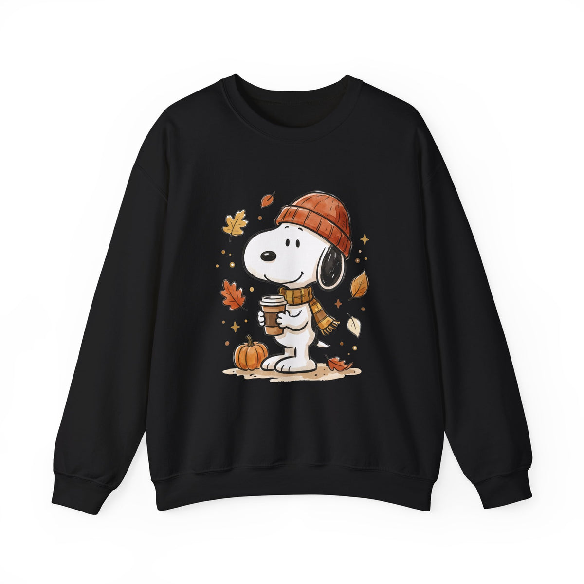 Snoopy Autumn Coffee Crewneck Sweatshirt