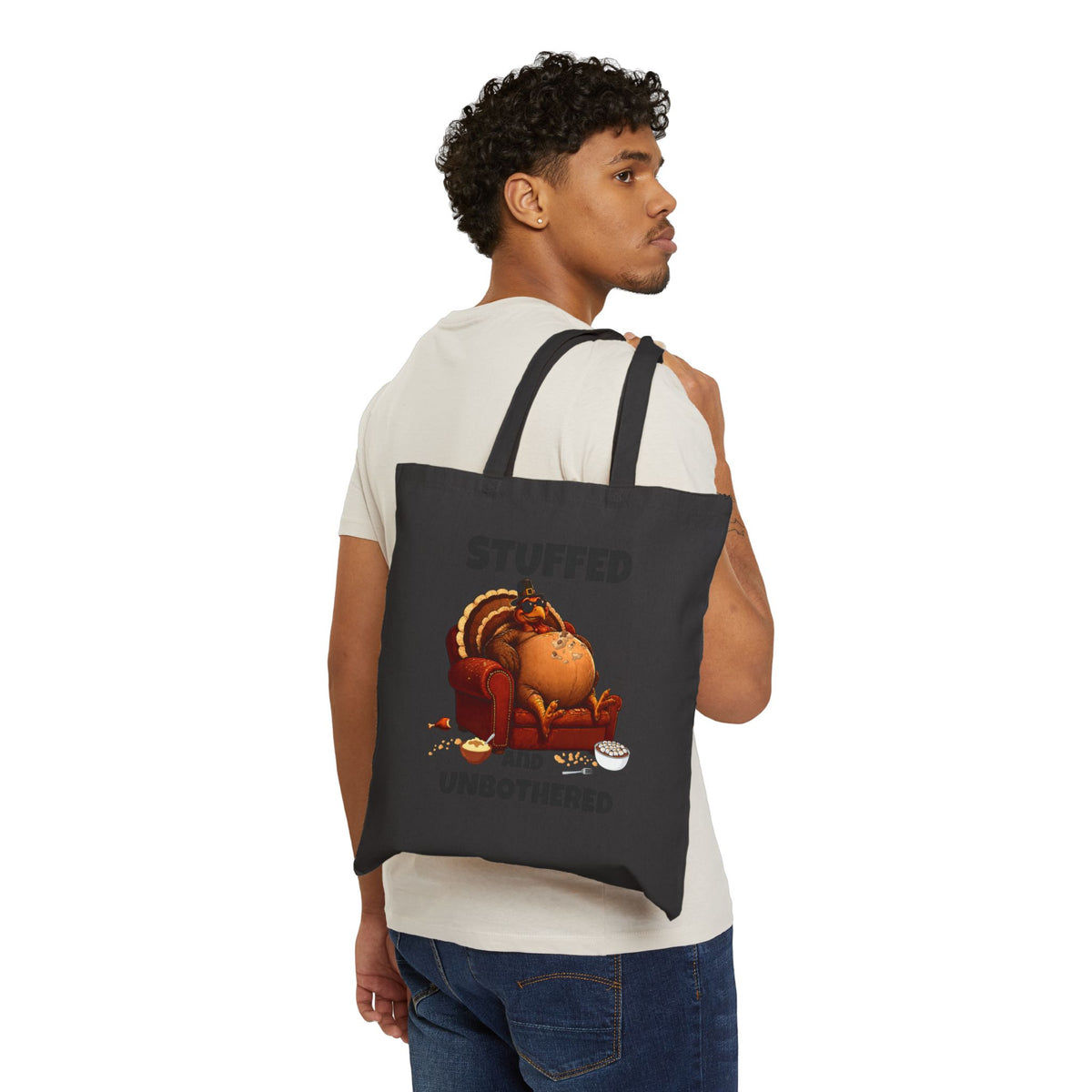 Stuffed and Unbothered Tote Bag
