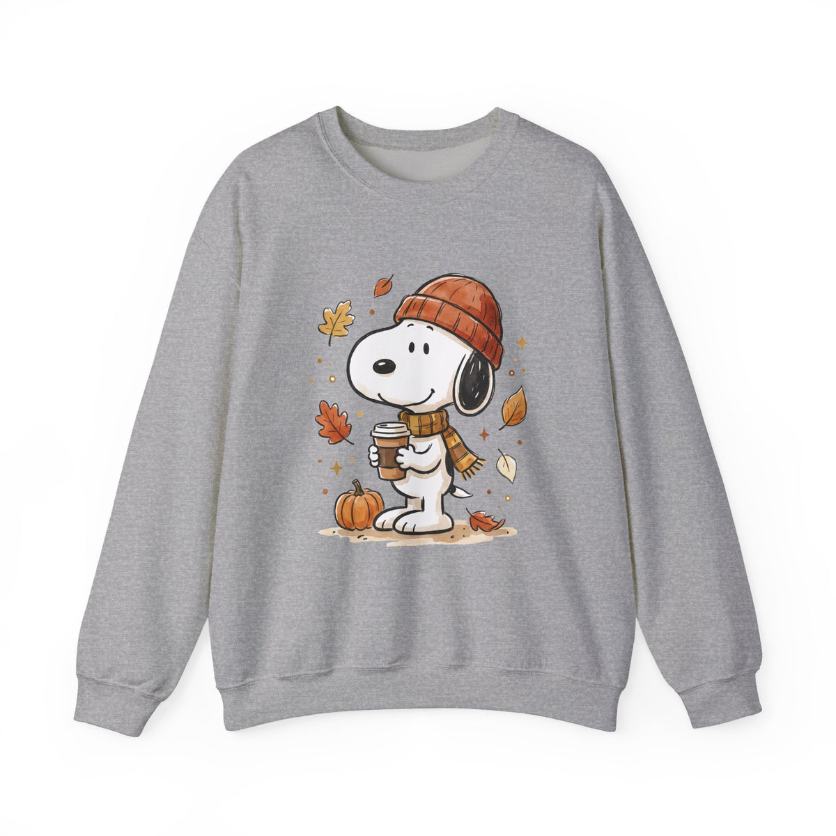 Snoopy Autumn Coffee Crewneck Sweatshirt
