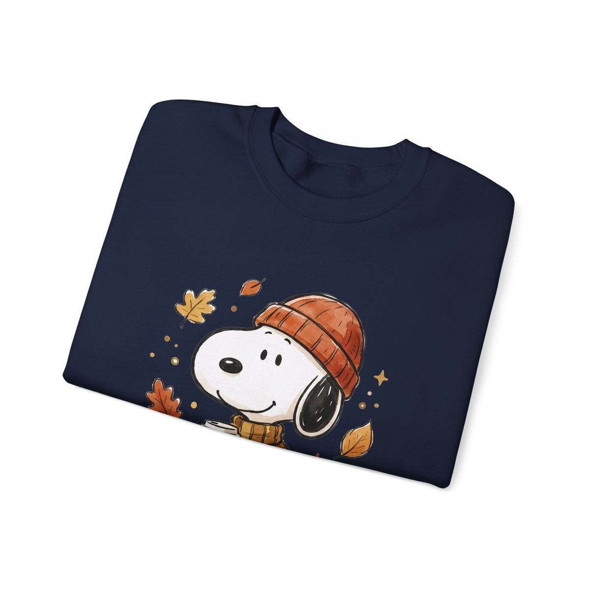 Snoopy Autumn Coffee Crewneck Sweatshirt
