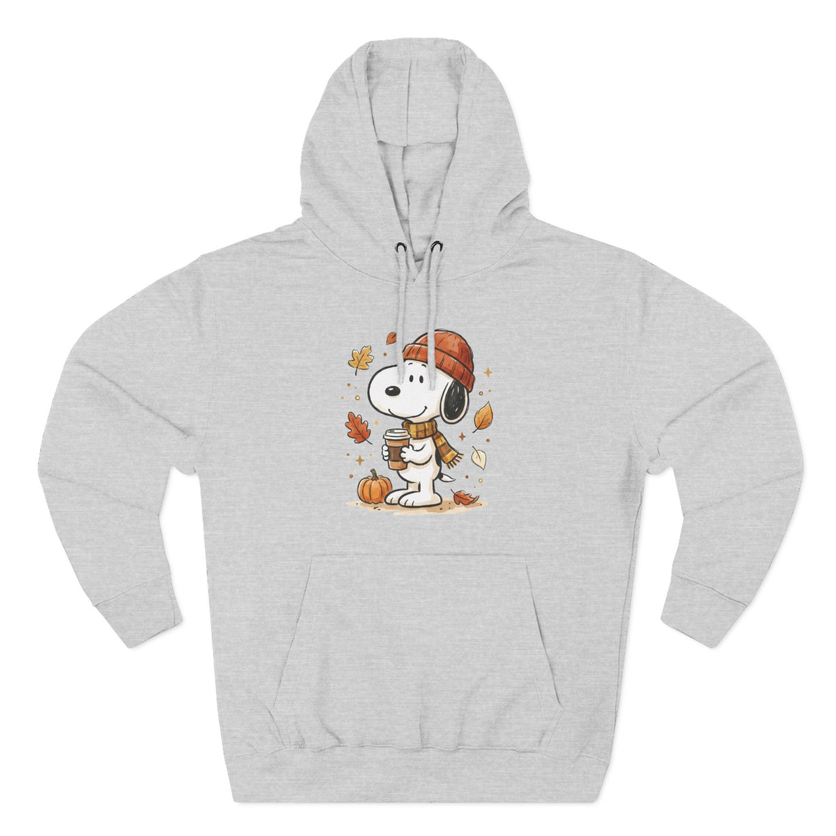 Three-Panel Fleece Hoodie