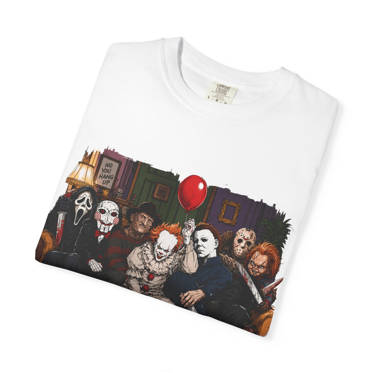 Horror Icons "Friends" Graphic T-Shirt