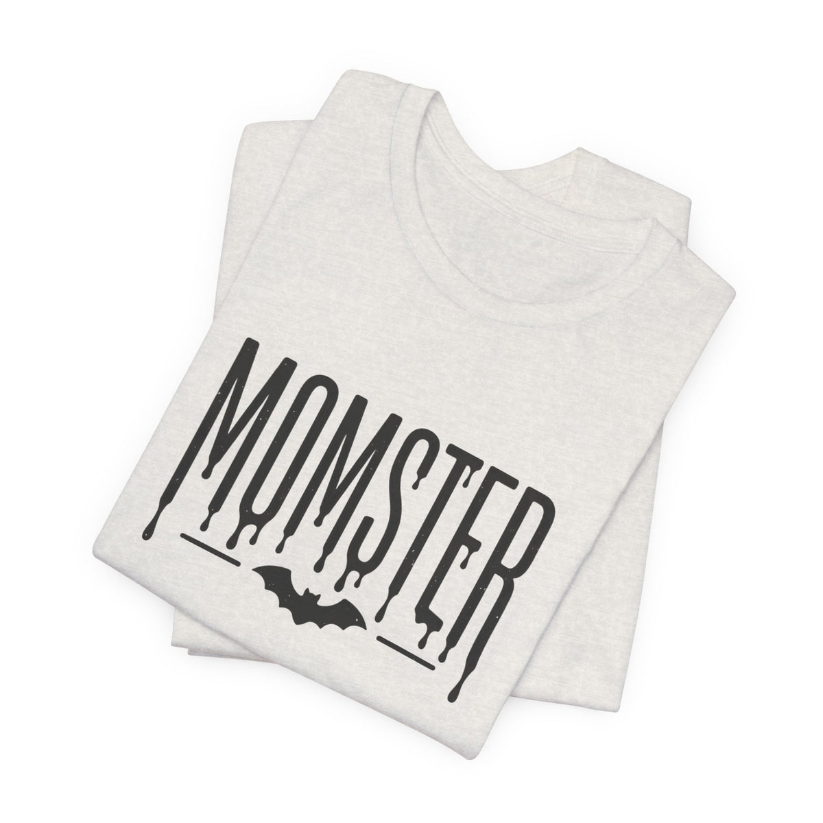 Momster Bat Drip Tee | Halloween Momster Shirt, Spooky Lettering