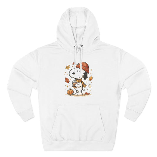 Three-Panel Fleece Hoodie