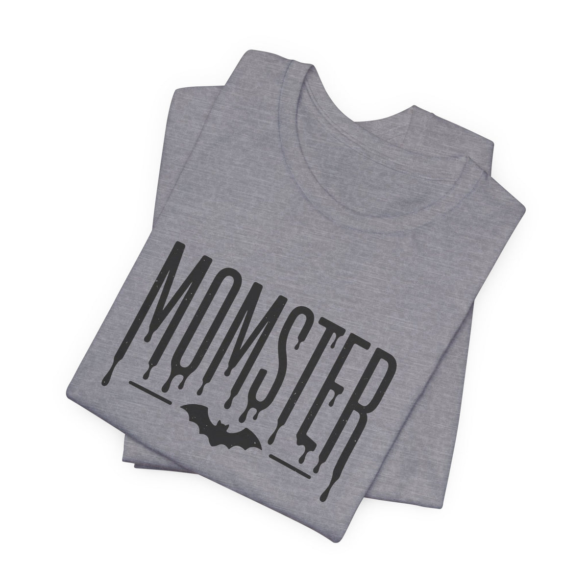 Momster Bat Drip Tee | Halloween Momster Shirt, Spooky Lettering