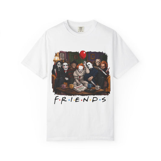 Horror Icons "Friends" Graphic T-Shirt