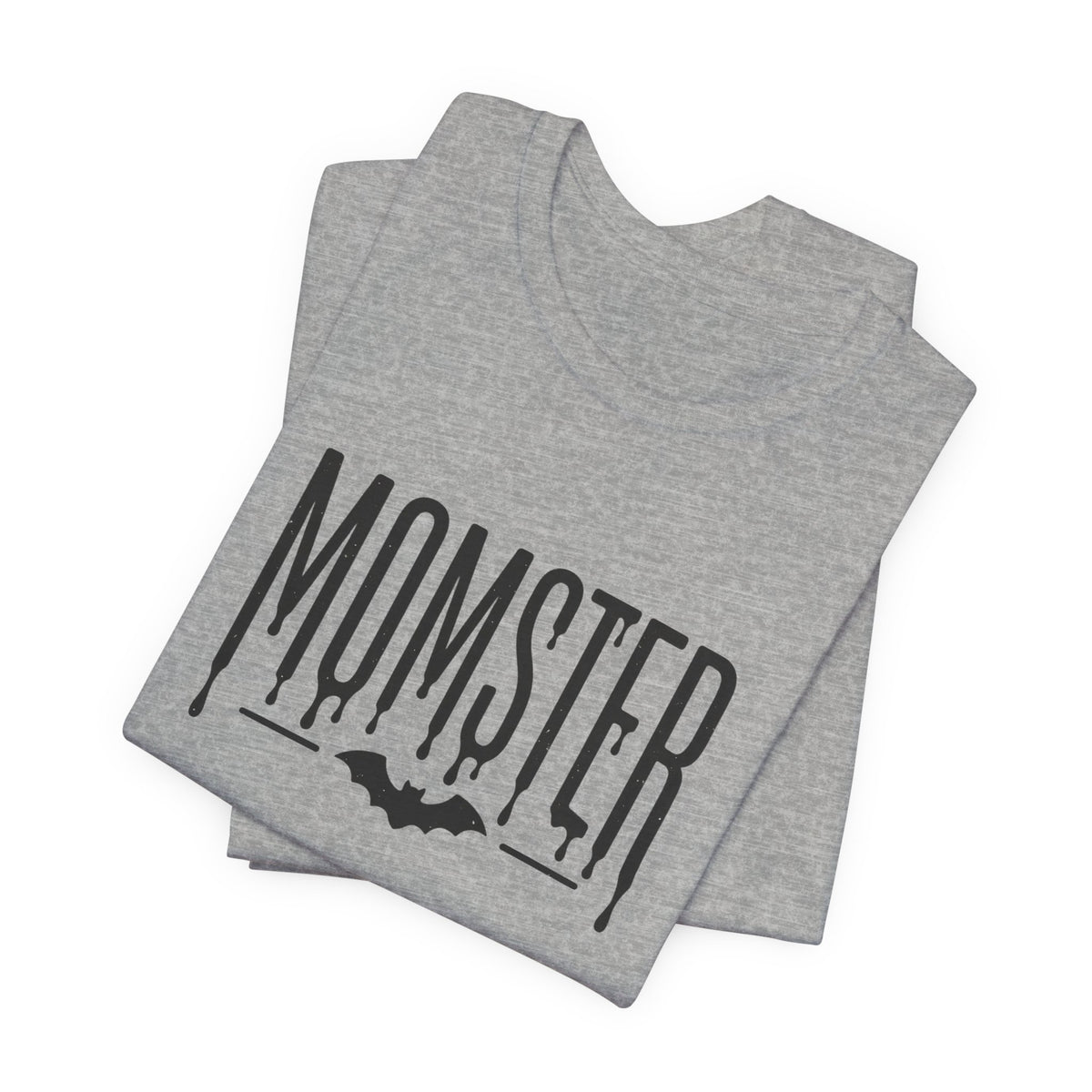 Momster Bat Drip Tee | Halloween Momster Shirt, Spooky Lettering