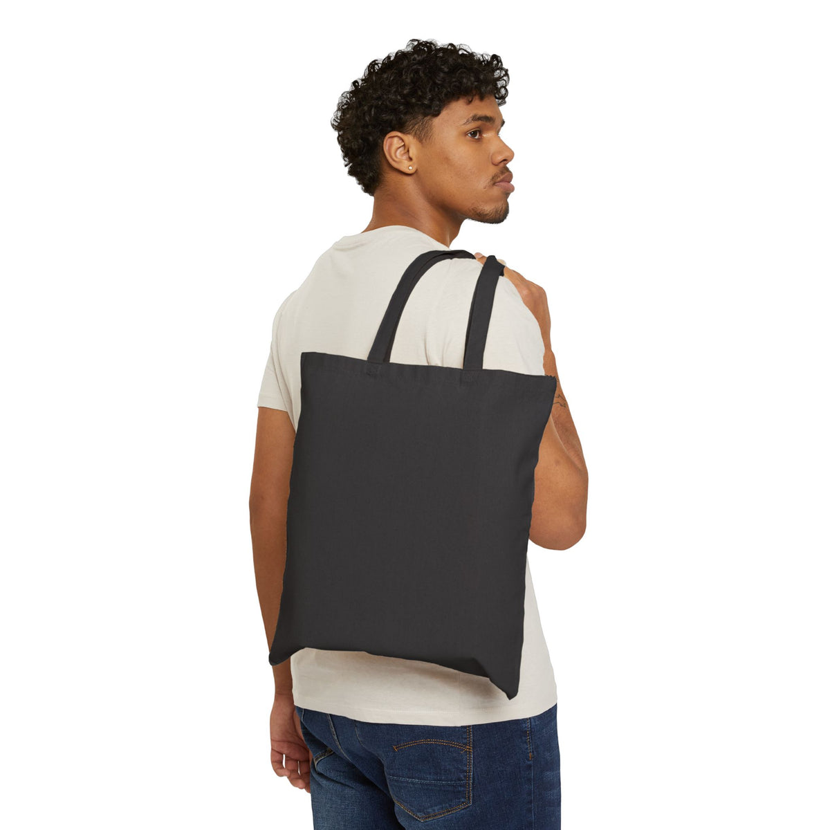 Autumn Snoopy Tote Bag — Fall Leaves & Pumpkin Canvas Tote