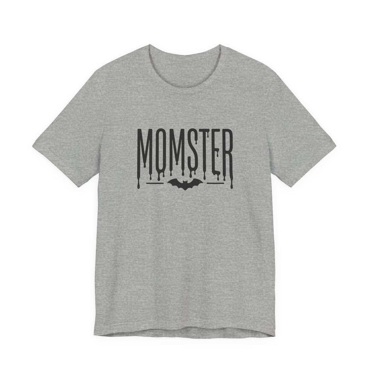 Momster Bat Drip Tee | Halloween Momster Shirt, Spooky Lettering