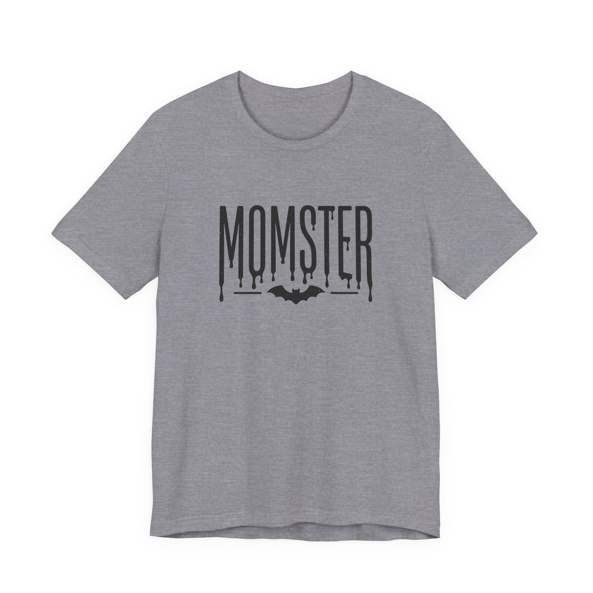 Momster Bat Drip Tee | Halloween Momster Shirt, Spooky Lettering