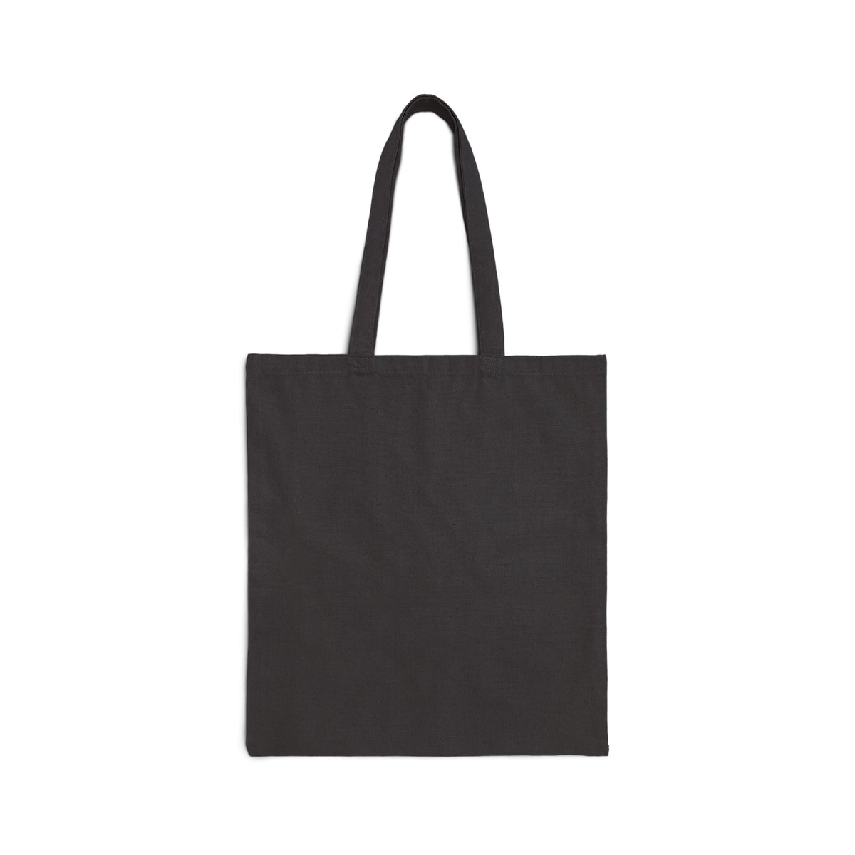 Canvas Tote Bag — Minimal Skeleton & Red Balloon Illustration ("Well, hi")