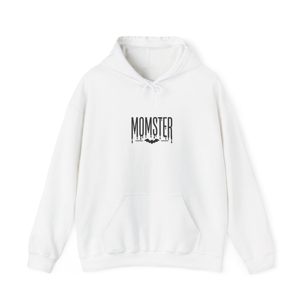 Momster Gothic Lettering Hoodie | Halloween mom sweatshirt, bats
