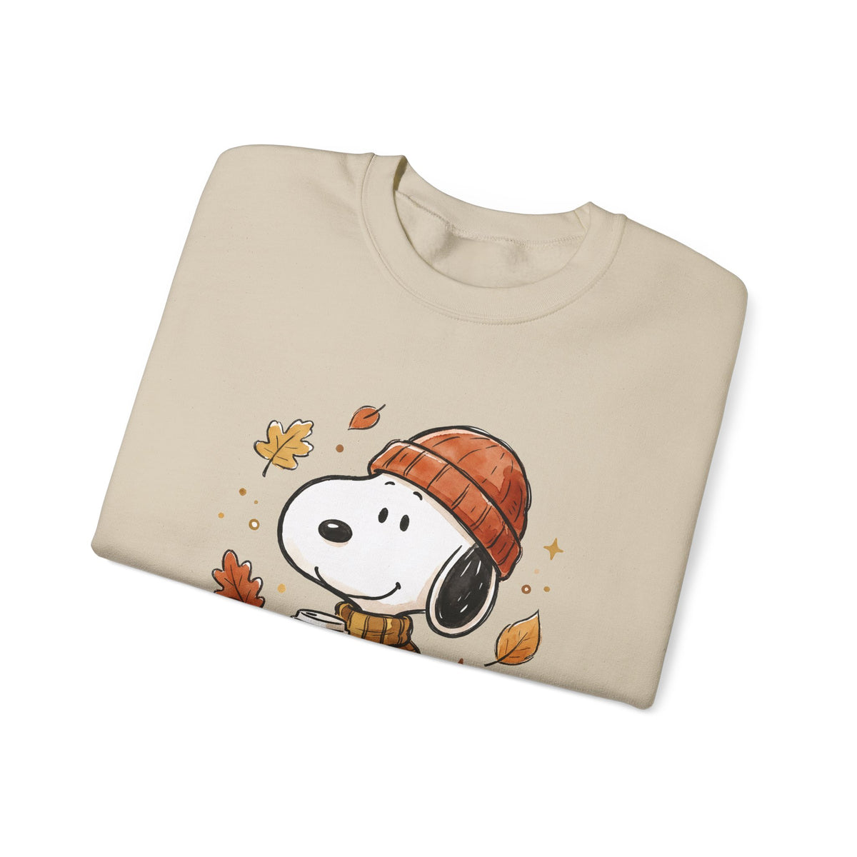 Snoopy Autumn Coffee Crewneck Sweatshirt