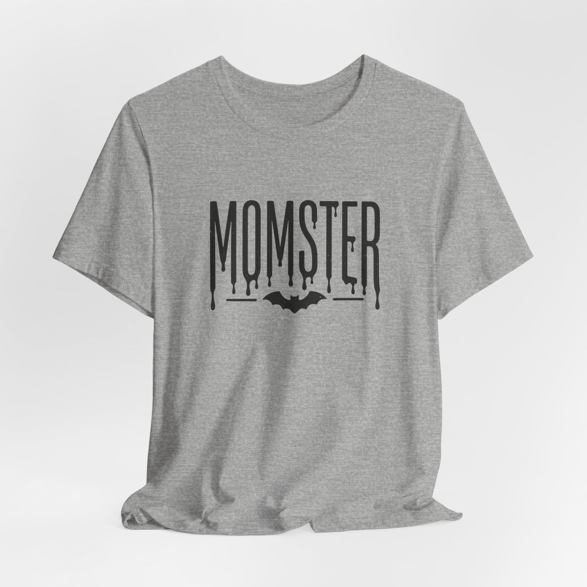 Momster Bat Drip Tee | Halloween Momster Shirt, Spooky Lettering